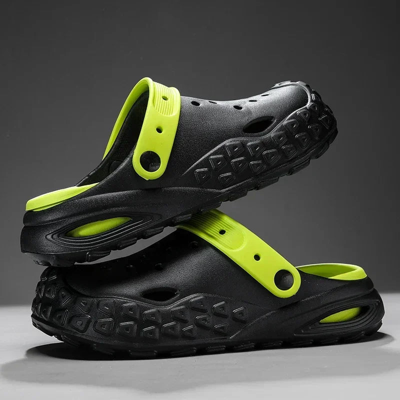 2024 Summer New Fashion Cave Garden Shoes Comfortable Soft Sole Outdoor Indoor Men's and Women's Beach Trend Slippers