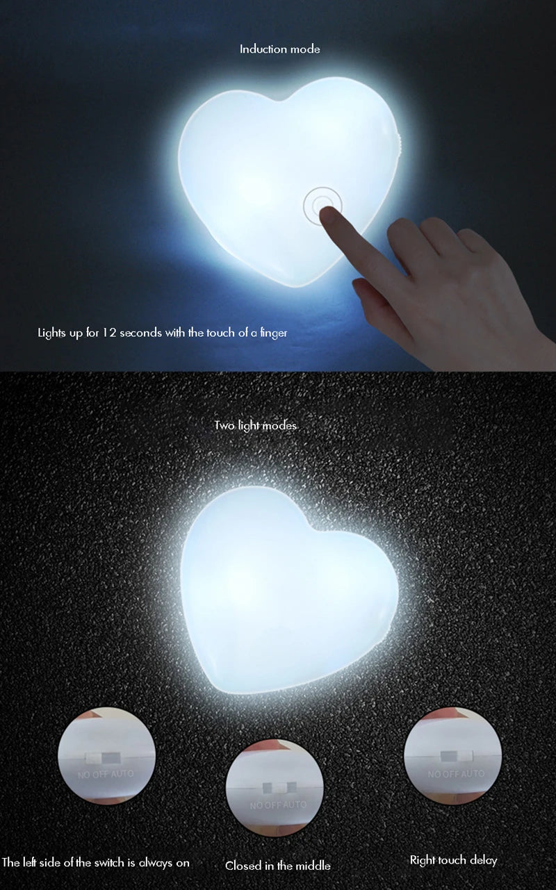 GlowHeart™ - Luz LED Inteligente para Bolsos