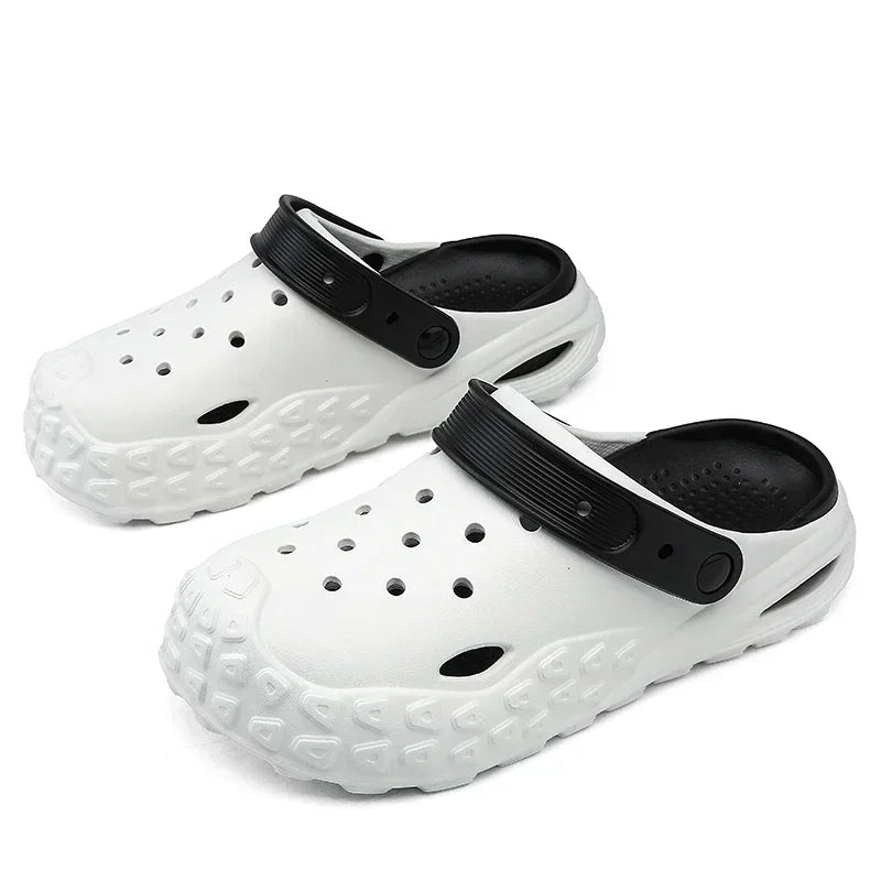 2024 Summer New Fashion Cave Garden Shoes Comfortable Soft Sole Outdoor Indoor Men's and Women's Beach Trend Slippers