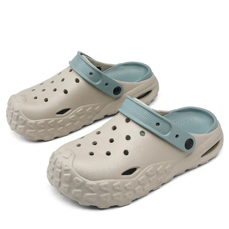 2024 Summer New Fashion Cave Garden Shoes Comfortable Soft Sole Outdoor Indoor Men's and Women's Beach Trend Slippers