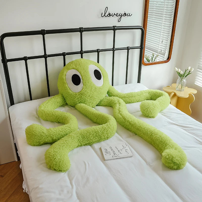 200cm Long-legged Octopus Doll Octopus Pillow Girl Sleeping Oversized Doll Doll Giant Plush Toy Expression Pack