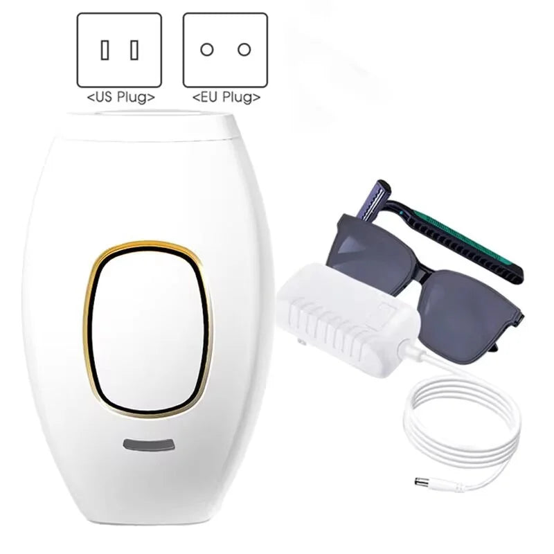 🌟 Depiladora IPL portátil – Belleza sin vello en casa