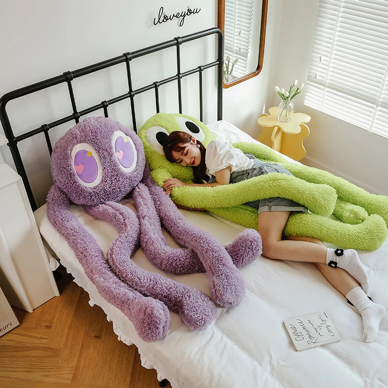 200cm Long-legged Octopus Doll Octopus Pillow Girl Sleeping Oversized Doll Doll Giant Plush Toy Expression Pack