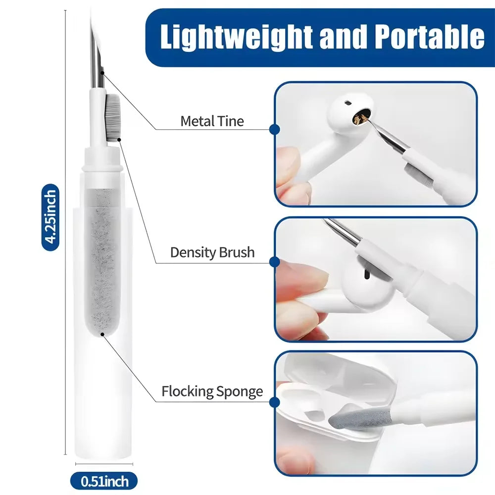 NNBILI Cleaning Pen for Cleaner Kit Set Compatible With Airpods Pro 1 2 Wireless Earphone Cleaning Tools for Bluetooth Headset