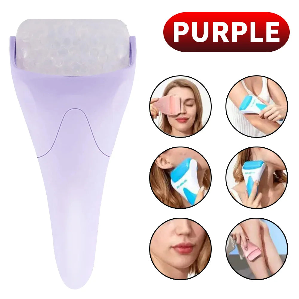 ❄️ Ice Glow™ – Rodillo Facial de Hielo