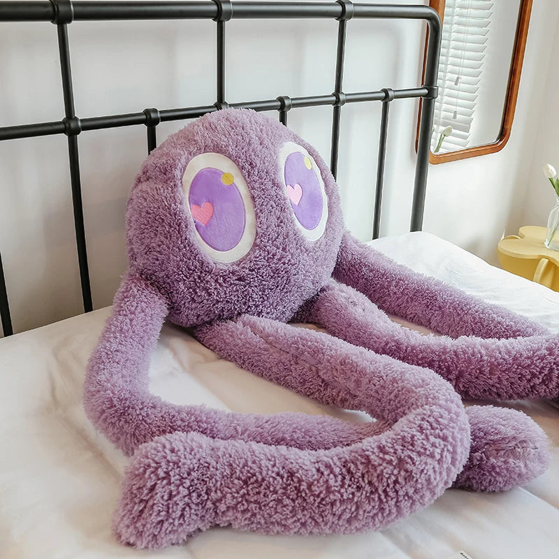 200cm Long-legged Octopus Doll Octopus Pillow Girl Sleeping Oversized Doll Doll Giant Plush Toy Expression Pack