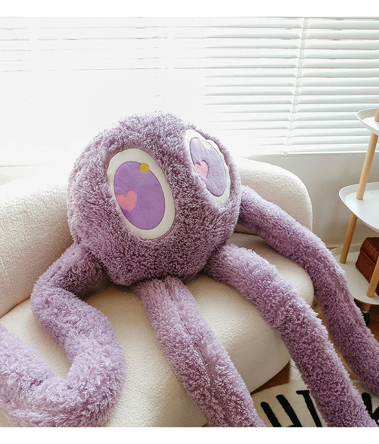 200cm Long-legged Octopus Doll Octopus Pillow Girl Sleeping Oversized Doll Doll Giant Plush Toy Expression Pack