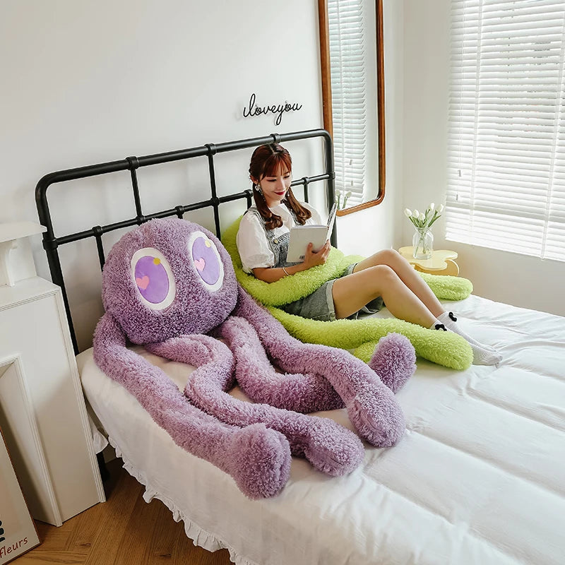 200cm Long-legged Octopus Doll Octopus Pillow Girl Sleeping Oversized Doll Doll Giant Plush Toy Expression Pack